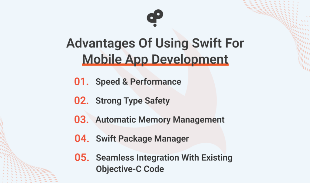 Image Of Advantages Of Using Swift For Mobile App Development