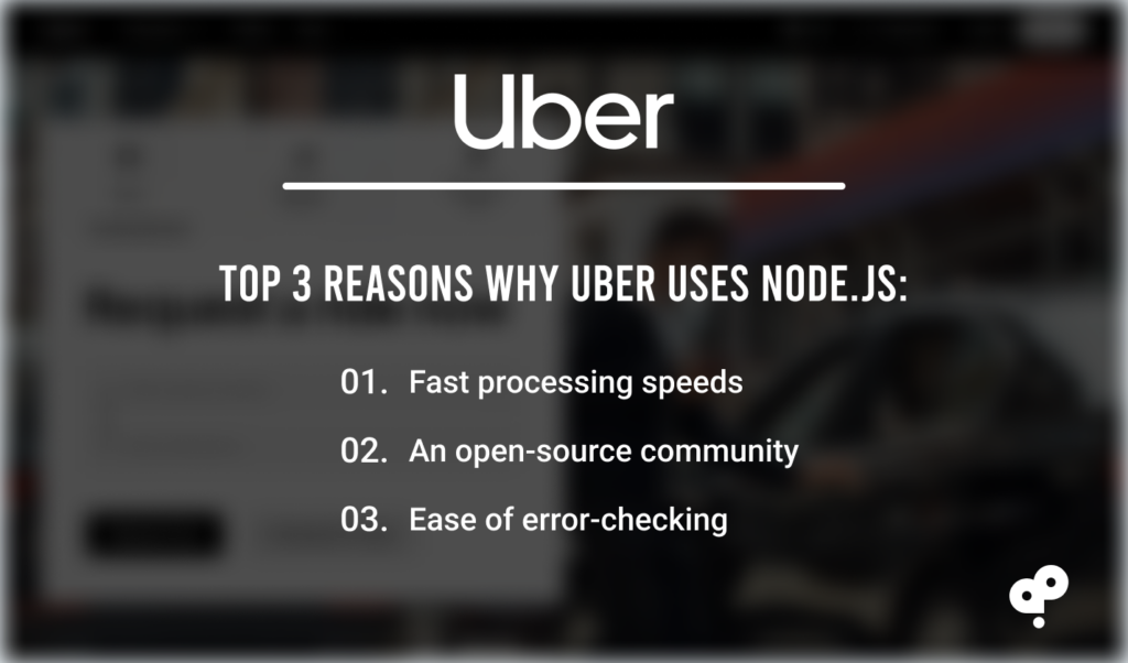 Image Of Top 3 Reasons  Why Uber Uses Node.js