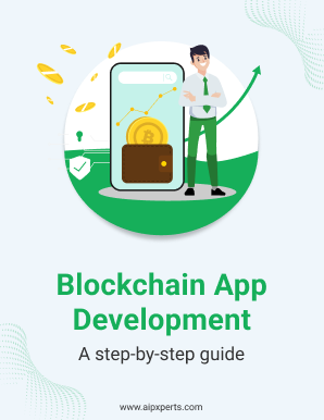 Image of blockchain app development - A step by step guide.