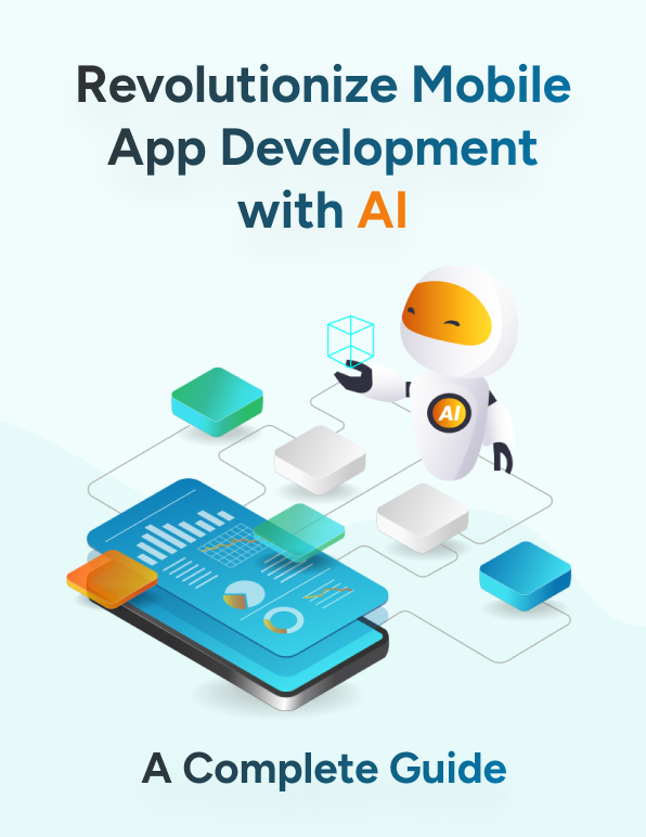 Image of mobile app development with AI