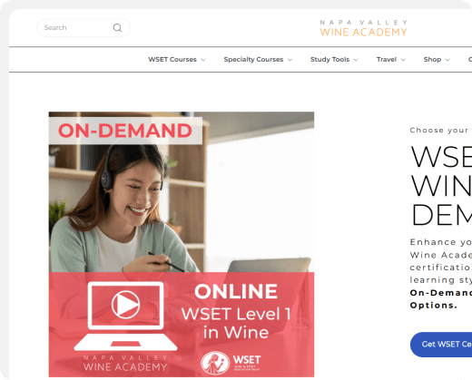 Elevating Wine Education in the USA with a Scalable Web Experience   
